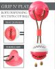 Pet Life Â® 'Grip N' Play' Treat Dispensing Ball Shaped Suction Cup Dog Toy