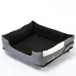 Pet Life Â® "Dream Smart" Electronic Heating and Cooling Smart Pet Bed (Color: grey, Size: Medium)