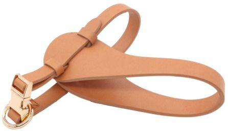 Pet Life Â® 'Ever-Craft' Boutique Series Adjustable Designer Leather Dog Harness (Color: Brown, Size: Medium)