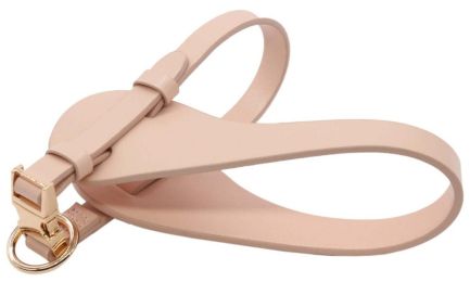 Pet Life Â® 'Ever-Craft' Boutique Series Adjustable Designer Leather Dog Harness (Color: Pink, Size: Small)