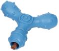 Pet Life Â® 'Tri-Chew' Treat Dispensing and Chewing Interactive TPR Dog Toy