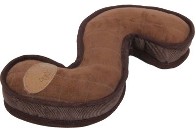 Pet Life Â® 'The Outpack' Durable Oxford Nylon and Mesh Squeaking Plush Dog Toy (Color: Brown)