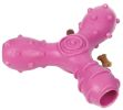 Pet Life Â® 'Tri-Chew' Treat Dispensing and Chewing Interactive TPR Dog Toy