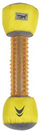 Pet Life Â® 'Hoist-a-Fetch' Durable Nylon and Rubber Floating Dental Fetch Dog Toy (Color: Orange / Yellow)
