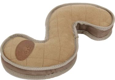 Pet Life Â® 'The Outpack' Durable Oxford Nylon and Mesh Squeaking Plush Dog Toy (Color: Khaki)