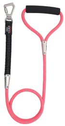 Pet Life Â® 'Flexo-Tour' Shock Aborbing and 3M Reflective Dog Leash (Color: Pink)