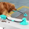 Pet Life Â® 'Grip N' Play' Treat Dispensing Football Shaped Suction Cup Dog Toy