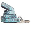 Touchdog Â® 'Shape Patterned' Tough Stitched Embroidered Collar and Leash