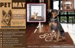 Pet Life Â® 'Fuzzy' Quick-Drying Anti-Skid and Machine Washable Dog Mat