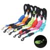 Strong Dog Leash with Zipper Pouch, Comfortable Padded Handle and Highly Reflective Threads Dog Leashes for Small Medium and Large Dogs