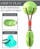 Pet Life Â® 'Grip N' Play' Treat Dispensing Football Shaped Suction Cup Dog Toy